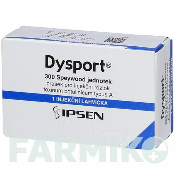 ДИСПОРТ (DYSPORT) 300 порошок 1 шт - Ботулинический токсин типа A ACA MULLER-ADAG PHARMA