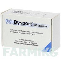 ДИСПОРТ (DYSPORT) 300 порошок 1 шт - Ботулінічний токсин типу A AXICORP PHARMA