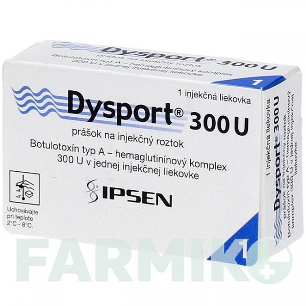 ДИСПОРТ (DYSPORT) 300 порошок 1 шт - Ботулінічний токсин типу A DOCPHARM