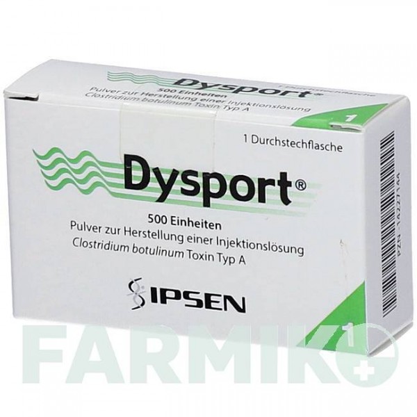 ДИСПОРТ (DYSPORT) 500 порошок 1 шт - Ботулинический токсин типа A 1 0 1 CAREFARM