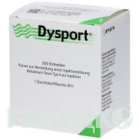 ДИСПОРТ (DYSPORT) 500 порошок 2 шт - Ботулинический токсин типа A ORIGINALIS