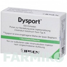 ДИСПОРТ (DYSPORT) порошок 2 шт - Ботулинический токсин типа A KOHLPHARMA