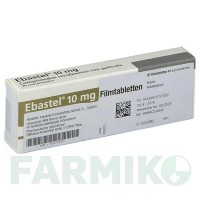 ЭБАСТЕЛ (EBASTEL) 10 мг таблетки 20 шт - Эбастин EMRA-MED