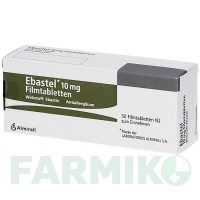 ЕБАСТЕЛ (EBASTEL) 10 мг таблетки 50 шт - Ебастин EMRA-MED
