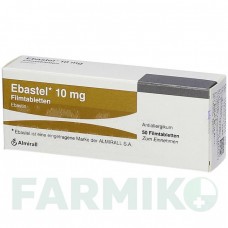 ЭБАСТЕЛ (EBASTEL) 10 мг таблетки 50 шт - Эбастин KOHLPHARMA