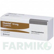 ЭБАСТЕЛ (EBASTEL) 10 мг таблетки 100 шт - Эбастин ORIFARM