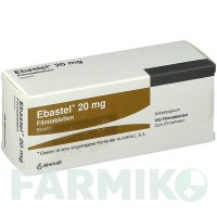 ЕБАСТЕЛ (EBASTEL) 20 мг таблетки 100 шт - Ебастин KOHLPHARMA