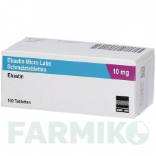 ЭБАСТИН (EBASTIN) 10 мг таблетки 100 шт - Эбастин MICRO LABS