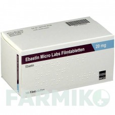 ЭБАСТИН (EBASTIN) 20 мг таблетки 100 шт - Эбастин MICRO LABS
