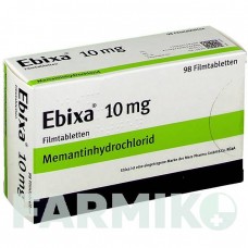 АБИКСА (EBIXA) 10 мг таблетки 98 шт - Мемантин AXICORP PHARMA