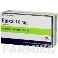 АБИКСА (EBIXA) 10 мг таблетки 98 шт - Мемантин LUNDBECK