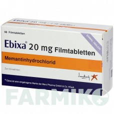 АБИКСА (EBIXA) 20 мг таблетки 98 шт - Мемантин KOHLPHARMA