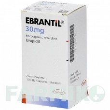 ЕБРАНТИЛ (EBRANTIL) 30 мг капсули 100 шт - Урапідил CHEPLAPHARM
