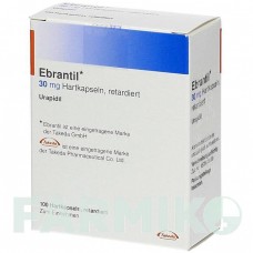 ЕБРАНТИЛ (EBRANTIL) 30 мг капсули 50 шт - Урапідил KOHLPHARMA