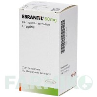 ЕБРАНТИЛ (EBRANTIL) 60 мг капсули 50 шт - Урапідил CHEPLAPHARM