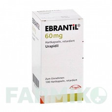 ЕБРАНТИЛ (EBRANTIL) 60 мг капсули 100 шт - Урапідил CHEPLAPHARM
