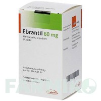 ЕБРАНТИЛ (EBRANTIL) 60 мг капсули 50 шт - Урапідил EMRA-MED