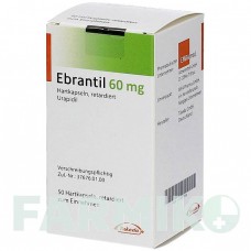 ЕБРАНТИЛ (EBRANTIL) 60 мг капсули 50 шт - Урапідил EMRA-MED