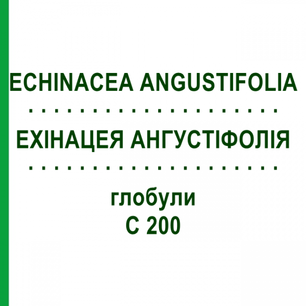 ЕХІНАЦЕЯ АНГУСТІФОЛІЯ (ECHINACEA ANGUSTIFOLIA) C 200 глобули 10 г - Гомеопатія SPAGYRA