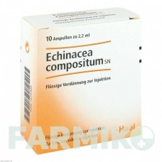 ЕХІНАЦЕЯ КОМПОЗИТУМ (ECHINACEA COMPOSITUM) ампули 10 шт - Гомеопатія BIOLOGISCHE HEILMITTEL HEEL