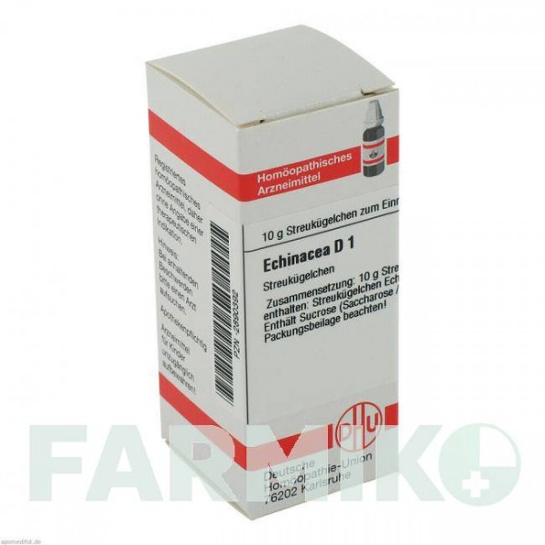 ЭХИНАЦЕЯ ХАБ (ECHINACEA HAB) D 1 глобули 10 г - Гомеопатия DHU