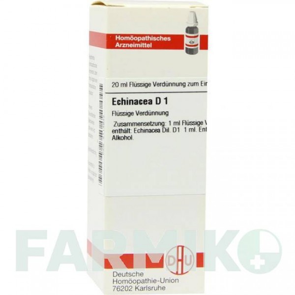 ЭХИНАЦЕЯ ХАБ (ECHINACEA HAB) D 1 раствор 20 мл - Гомеопатия DHU