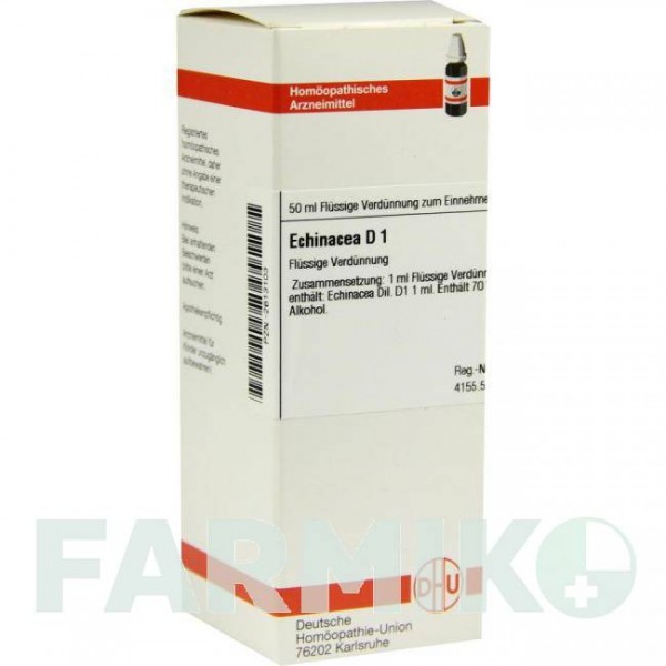 ЭХИНАЦЕЯ ХАБ (ECHINACEA HAB) D 1 раствор 50 мл - Гомеопатия DHU