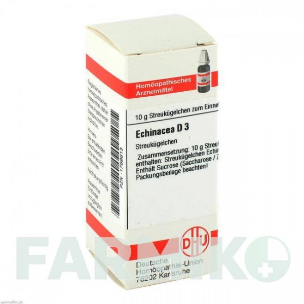 ЭХИНАЦЕЯ ХАБ (ECHINACEA HAB) D 3 глобули 10 г - Гомеопатия DHU