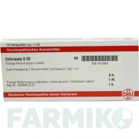 ЕХІНАЦЕЯ ХАБ (ECHINACEA HAB) D 30 ампули 10x1 мл - Гомеопатія DHU