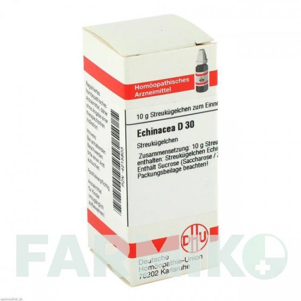 ЭХИНАЦЕЯ ХАБ (ECHINACEA HAB) D 30 глобули 10 г - Гомеопатия DHU