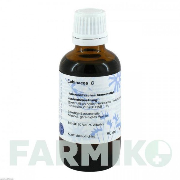 ЭХИНАЦЕЯ (ECHINACEA) раствор 50 мл - Гомеопатия HANOSAN