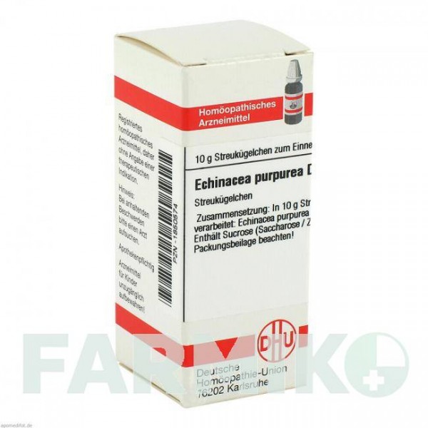 ЭХИНАЦЕЯ ПУРПУРЕА (ECHINACEA PURPUREA) D 12 глобули 10 г - Гомеопатия DHU
