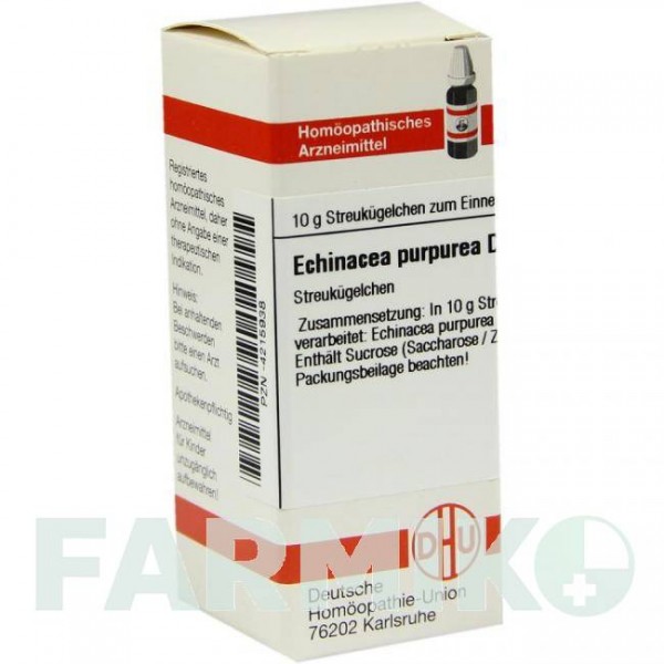 ЭХИНАЦЕЯ ПУРПУРЕА (ECHINACEA PURPUREA) D 4 глобули 10 г - Гомеопатия DHU