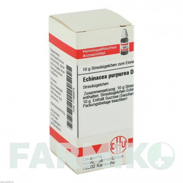 ЭХИНАЦЕЯ ПУРПУРЕА (ECHINACEA PURPUREA) D 6 глобули 10 г - Гомеопатия DHU