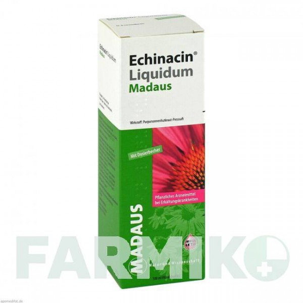 ЭХИНАЦИН (ECHINACIN) жидкость 100 мл - Эхинацея пурпурная MEDA PHARMA