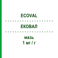 ЕКОВАЛ (ECOVAL) 1 мг/г мазь 30 г - Бетаметазон GLAXOSMITHKLINE