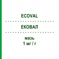 ЕКОВАЛ (ECOVAL) 1 мг/г мазь 30 г - Бетаметазон GLAXOSMITHKLINE
