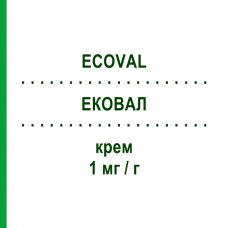 ЕКОВАЛ (ECOVAL) 1 мг/г крем 30 г - Бетаметазон GLAXOSMITHKLINE