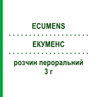 ЕКУМЕНС (ECUMENS) 3 г розчин пероральний 12 шт - Пірацетам ECUPHARMA