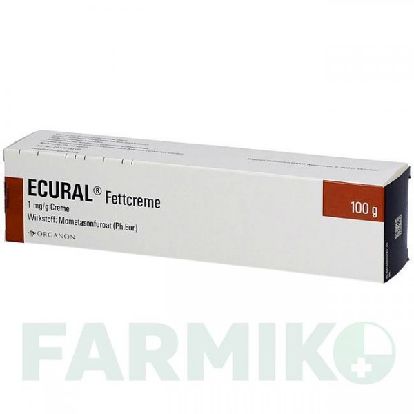 ЕКУРАЛ (ECURAL) крем 100 г - Мометазон ORGANON