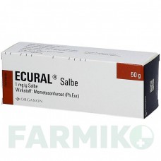 ЕКУРАЛ (ECURAL) мазь 50 г - Мометазон ORGANON