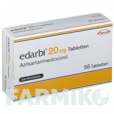 ЭДАРБИ (EDARBI) 20 мг таблетки 56 шт - Азилсартан TAKEDA