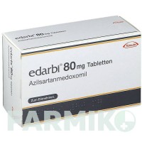 ЕДАРБІ (EDARBI) 80 мг таблетки 56 шт - Азилсартан TAKEDA