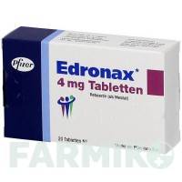 ЕДРОНАКС (EDRONAX) 4 мг таблетки 20 шт - Ребоксетин EMRA-MED