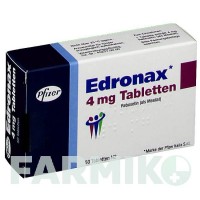 ЕДРОНАКС (EDRONAX) 4 мг таблетки 50 шт - Ребоксетин EMRA-MED