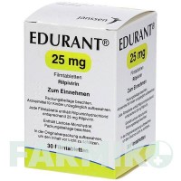 ЕДЮРАНТ (EDURANT) 25 мг таблетки 30 шт - Рилпівірин ABACUS MEDICINE