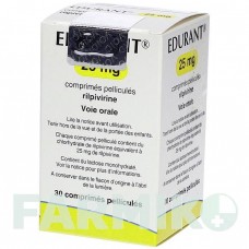 ЭДЮРАНТ (EDURANT) 25 мг таблетки 30 шт - Рилпивирин CC PHARMA