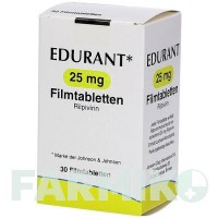 ЭДЮРАНТ (EDURANT) 25 мг таблетки 30 шт - Рилпивирин EMRA-MED
