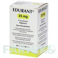 ЕДЮРАНТ (EDURANT) 25 мг таблетки 30 шт - Рилпівірин JANSSEN CILAG