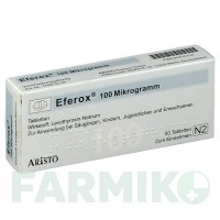 ЭФЕРОКС (EFEROX) 100 мкг таблетки 50 шт - Левотироксин ARISTO PHARMA